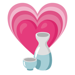 Sake and Growing heart