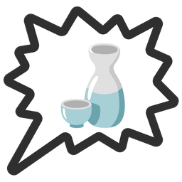 Sake and Right anger bubble