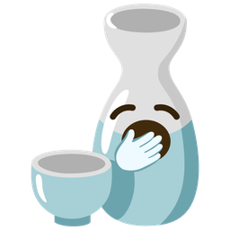 Sake and Yawning face
