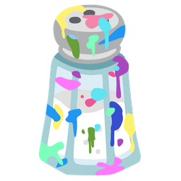 Salt and Artist palette