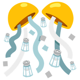 Salt and Confetti ball