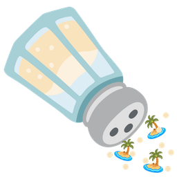 Salt and Desert island