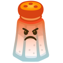 Salt and Enraged face