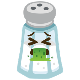 Salt and Face vomiting