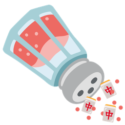 Salt and Mahjong red dragon