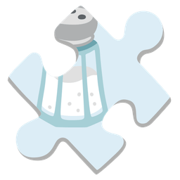 Salt and Puzzle piece