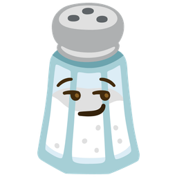 Salt and Smirking face