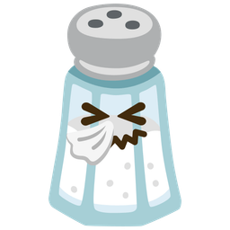 Salt and Sneezing face