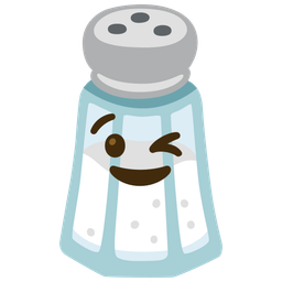 Salt and Winking face