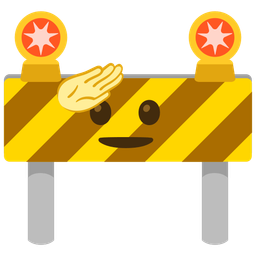 saluting face and construction