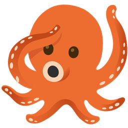 saluting face and octopus