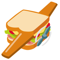 sandwich and airplane