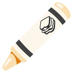 sandwich and crayon
