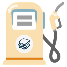 sandwich and fuel pump