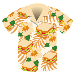 sandwich and hibiscus