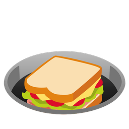 sandwich and hole