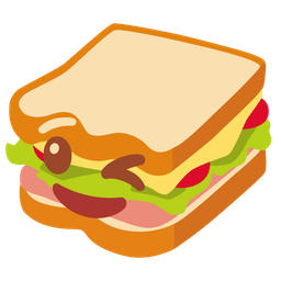 Sandwich and Winking face