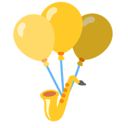 Saxophone and Balloon