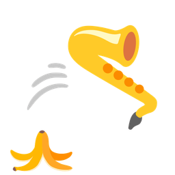 Saxophone and Banana