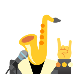 Saxophone and Microphone