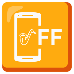 Saxophone and Mobile phone off