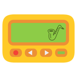 Saxophone and Pager