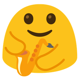 Saxophone and People hugging