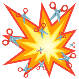 scissors and collision