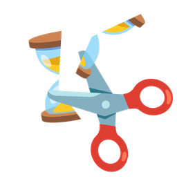 scissors and hourglass not done