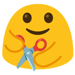 scissors and people hugging