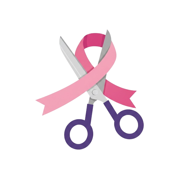 Scissors and Reminder ribbon