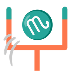 Scorpio and american football