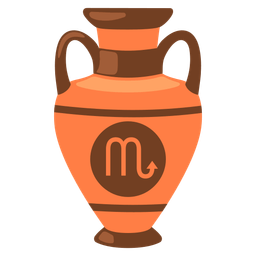 Scorpio and amphora