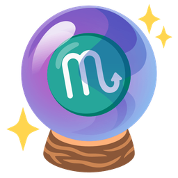 Scorpio and crystal ball