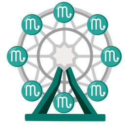 Scorpio and ferris wheel