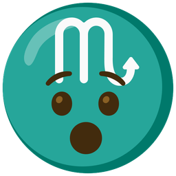 Scorpio and hushed face