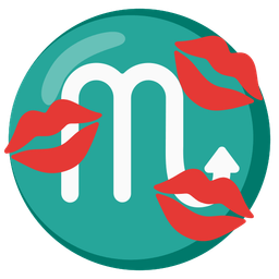 Scorpio and kiss mark