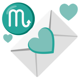 Scorpio and love letter