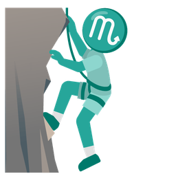 Scorpio and mountain