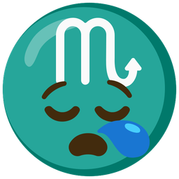 Scorpio and sleepy face