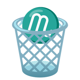 Scorpio and wastebasket