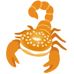 scorpion and bagel