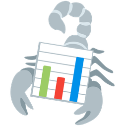 scorpion and bar chart