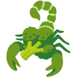 scorpion and broccoli