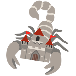 scorpion and castle