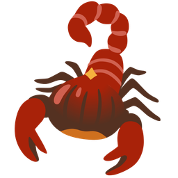 scorpion and chestnut