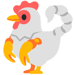 scorpion and chicken