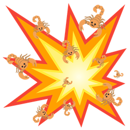 scorpion and collision