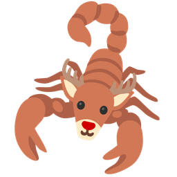 scorpion and deer