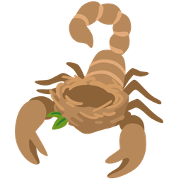 scorpion and empty nest